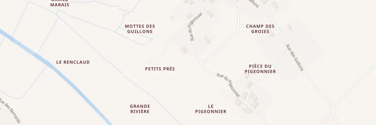 Plan du 14 Rue du Pigeonnier à Saint-Sulpice-d’Arnoult
