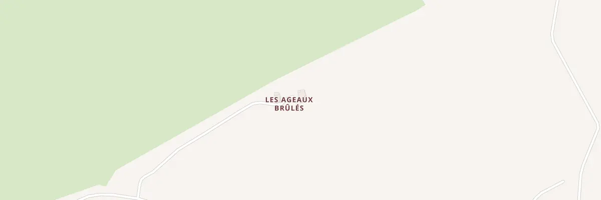 Plan du 35 Les Ageaux Brûlés à Sèvremont