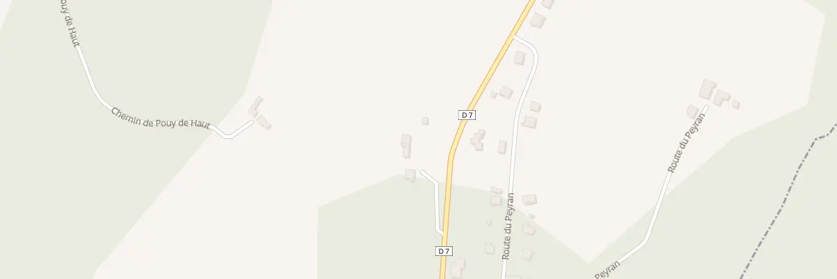 Plan du 100 Chem de Lacoste à Saint-Geours-d’Auribat