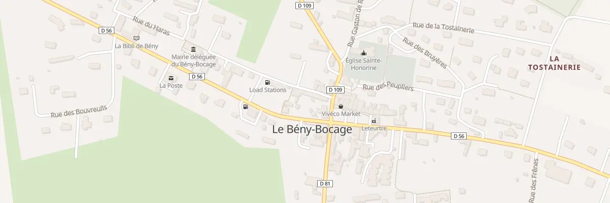 Plan du 3 Rue Chanoine Cochard - Beny Bo à Souleuvre en Bocage