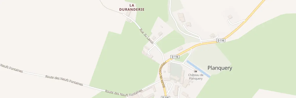 Plan du 5063 L’Eglise à Planquery