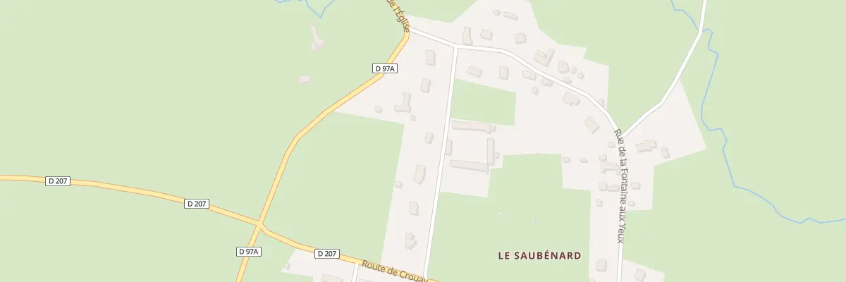 Plan du 5158F Le Saubenard à Blay