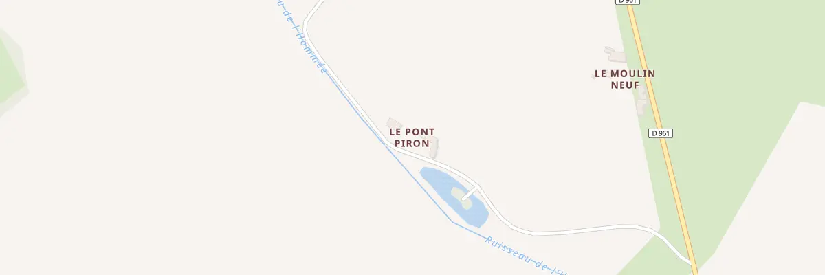 Plan du 5563 Le Pont Piron à Erdre-en-Anjou