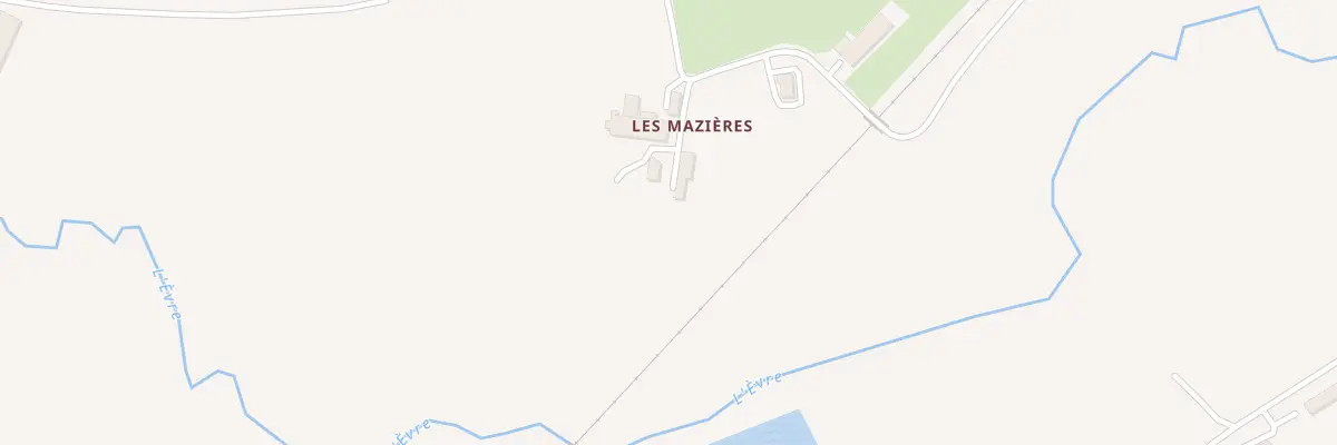 Plan du 1605 Che de Mazières à Trémentines