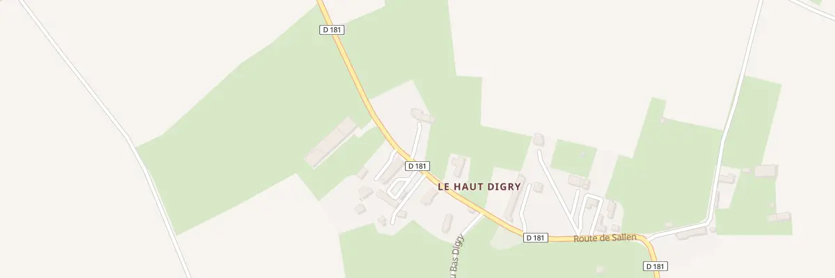 Plan du 1057 Rte de Sallen à Cormolain