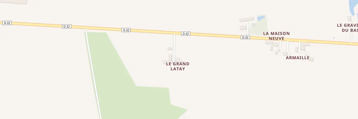 Plan du 1 Le Grand Latay à Prée-d’Anjou