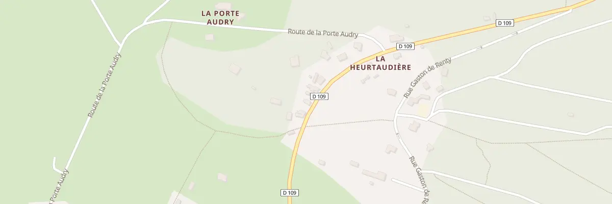 Plan du 9 Rue de la Heurtaudiere - Beny à Souleuvre en Bocage