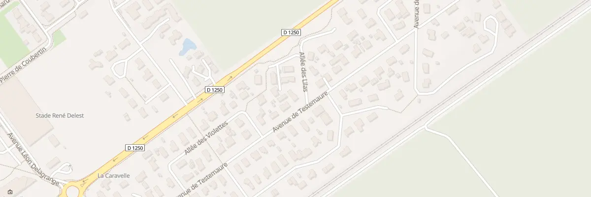 Plan du 40 Av de Testemaure à Marcheprime