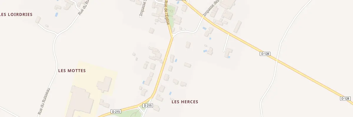 Plan du 13 Rue de l’Eglise à La Vallée
