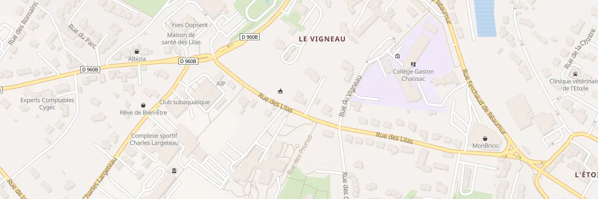 Plan du 5A Rue des lilas à Pouzauges