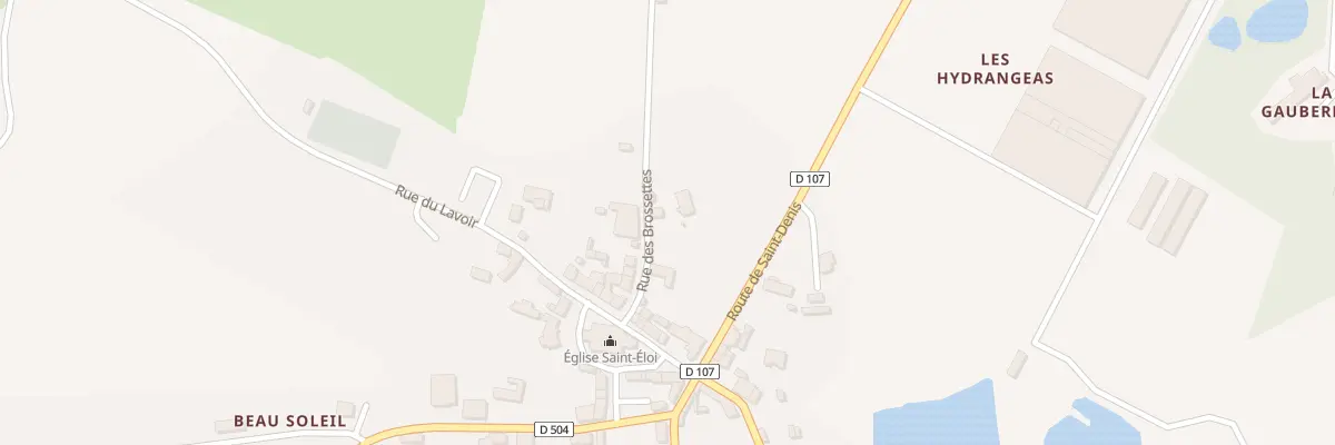 Plan du 6 Rue des Brossettes à Colombiers-du-Plessis
