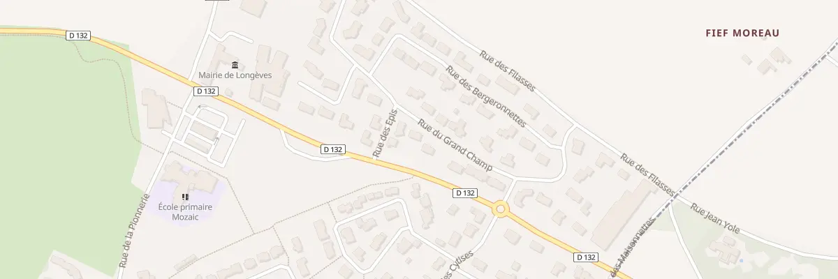 Plan du 18 Rue du grand champ à Longèves