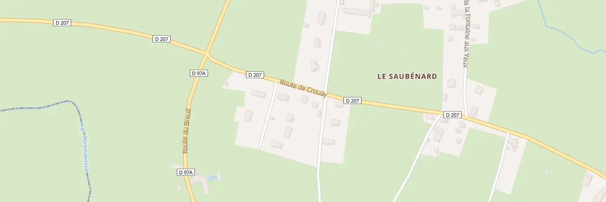 Plan du 556 Rte de Crouay à Blay