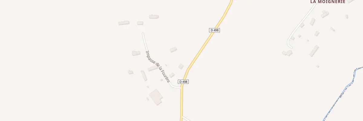 Plan du 5141 La Fourere - Saint-Sauveur à Chaulieu