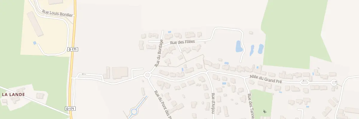 Plan du 4 Rue des Filées - Loublande à Mauléon