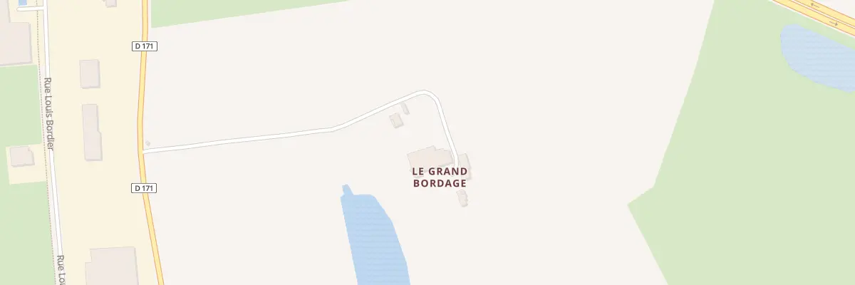 Plan du 53 Le Grand Bordage - Loublande à Mauléon