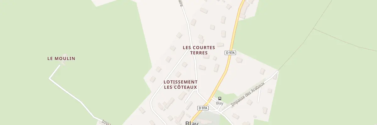 Plan du 5003F Lot Les Coteaux à Blay