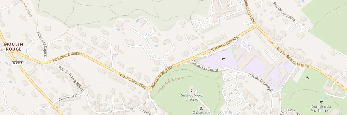 Plan du 35 Rue de la ragoille à Pouzauges