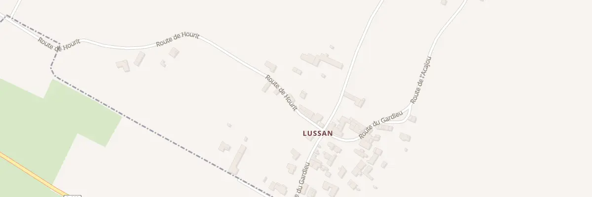 Plan du 69 Lussan-Ouest à Ordonnac