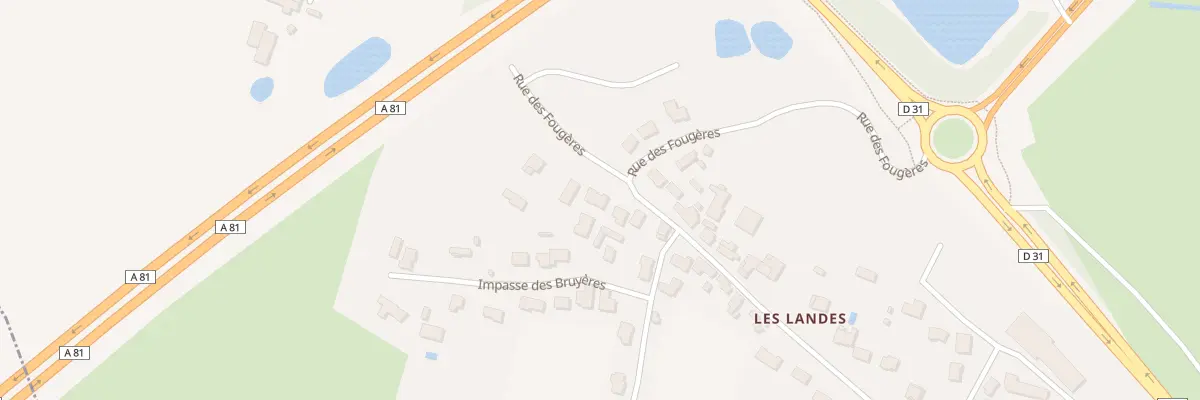 Plan du 10B Rue des Fougères à Changé