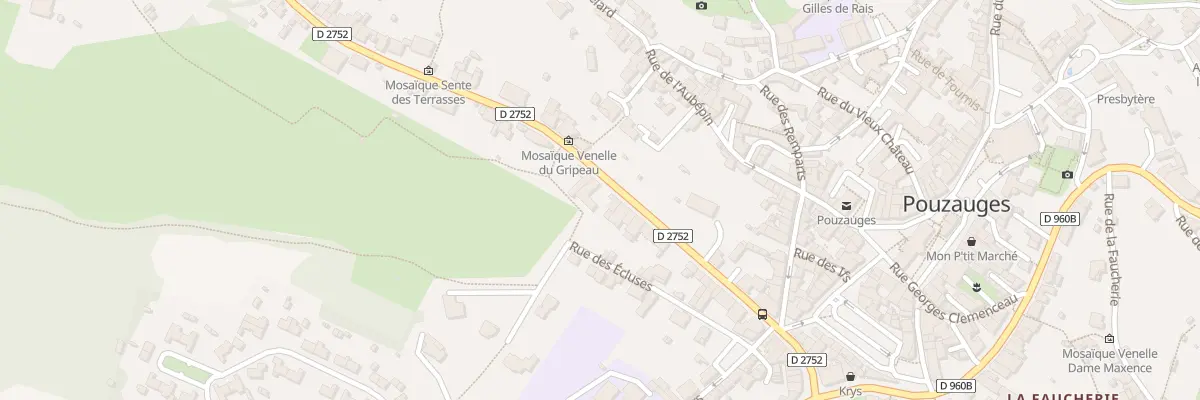Plan du 43 Av des Moulins à Pouzauges