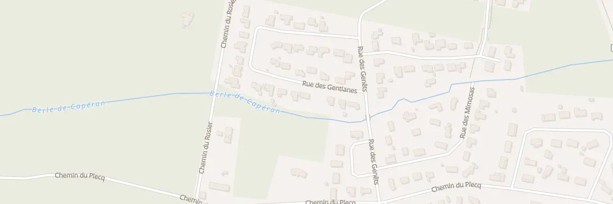 Plan du 9 Rue des Gentianes à Salaunes