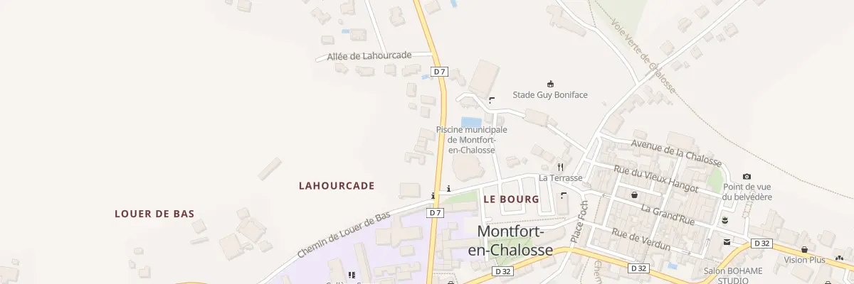 Plan du 185 Av Abbé Bordes à Montfort-en-Chalosse