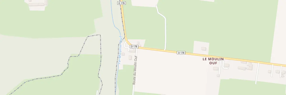 Plan du 6 Rte du Molay-Littry au Tronquay