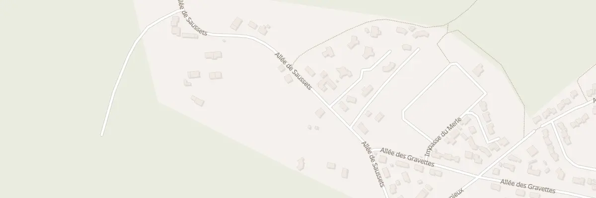 Plan du 581 All de Saussets à Saint-Jean-d’Illac