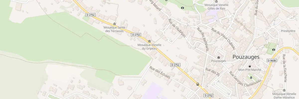 Plan du 45 Av des Moulins à Pouzauges