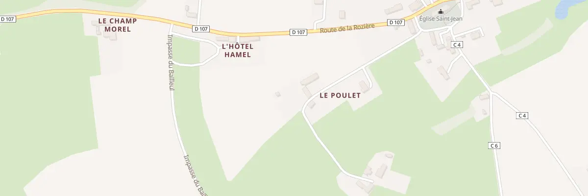 Plan du 246 Imp du Petit Pont - Saint Jean à Val de Drôme