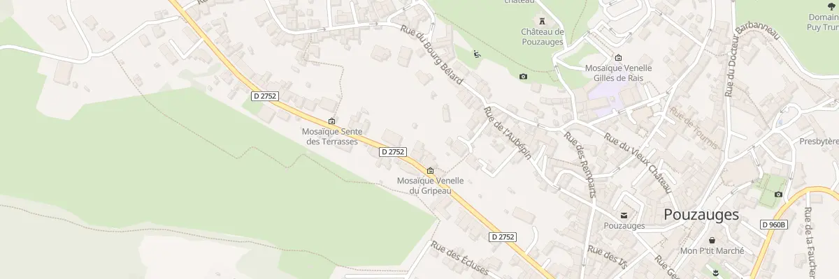 Plan du 28 Av des Moulins à Pouzauges