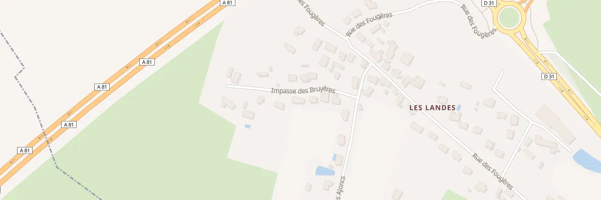 Plan du 7 Imp des Bruyères à Changé