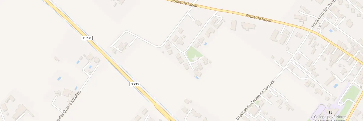 Plan du 11A Imp de la Croix de Sourdon à Cozes