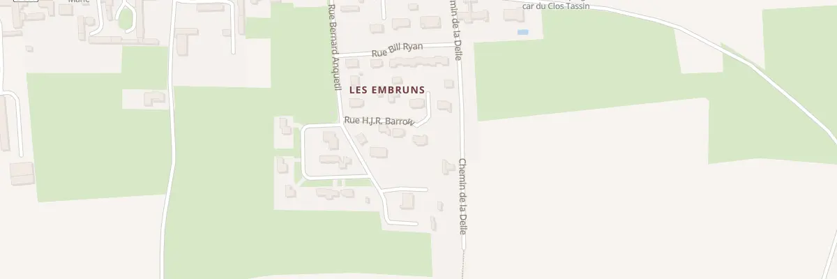 Plan du 52 Rue H.J.R. Barrow à Colleville-sur-Mer