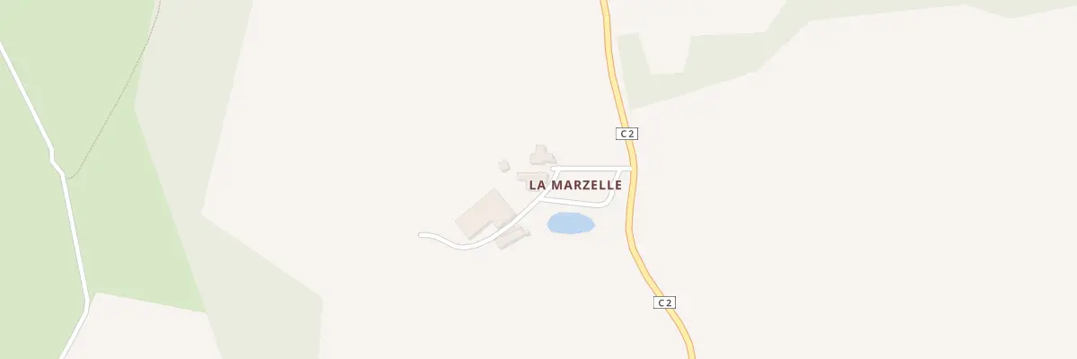 Plan du 1 La Marzelle à Treize-Vents