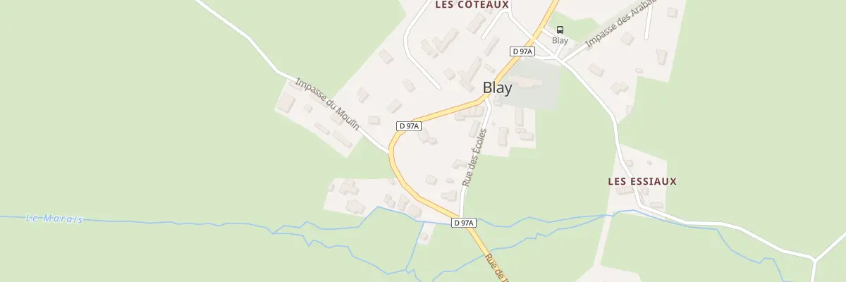 Plan du 5159F Le Bourg à Blay
