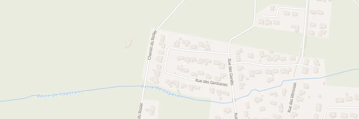 Plan du 16 Rue des Gentianes à Salaunes