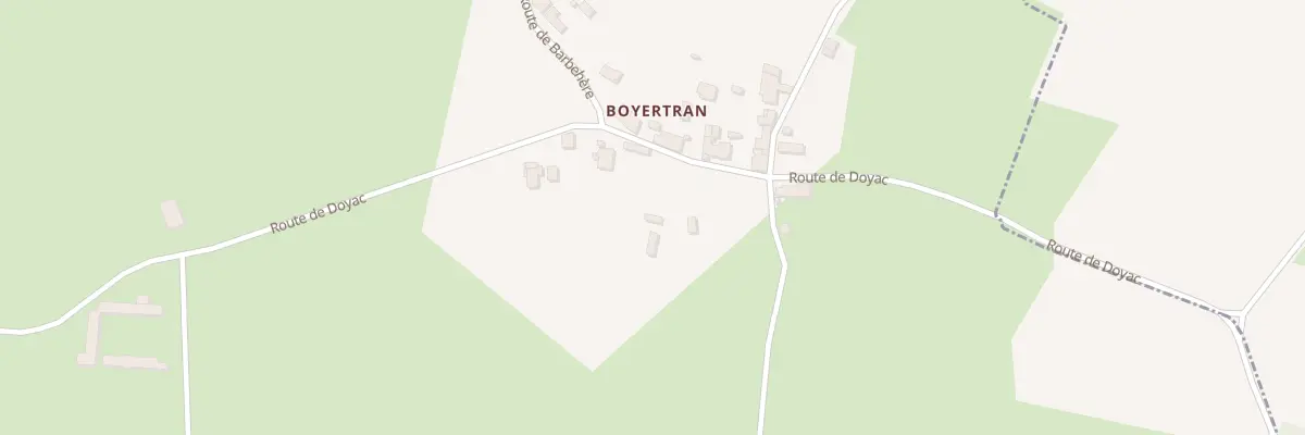 Plan du 26 Rte de Boyentran à Saint-Germain-d’Esteuil
