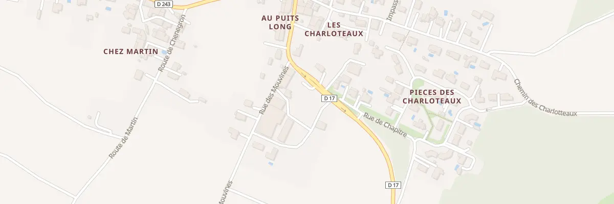 Plan du 1 Rue des Mouvines à Grézac