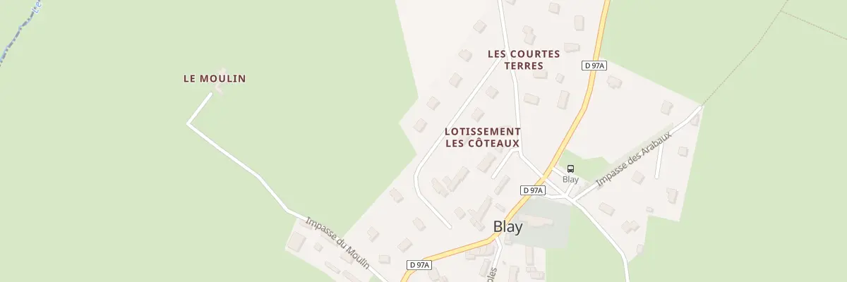 Plan du 120 Imp des Coteaux à Blay