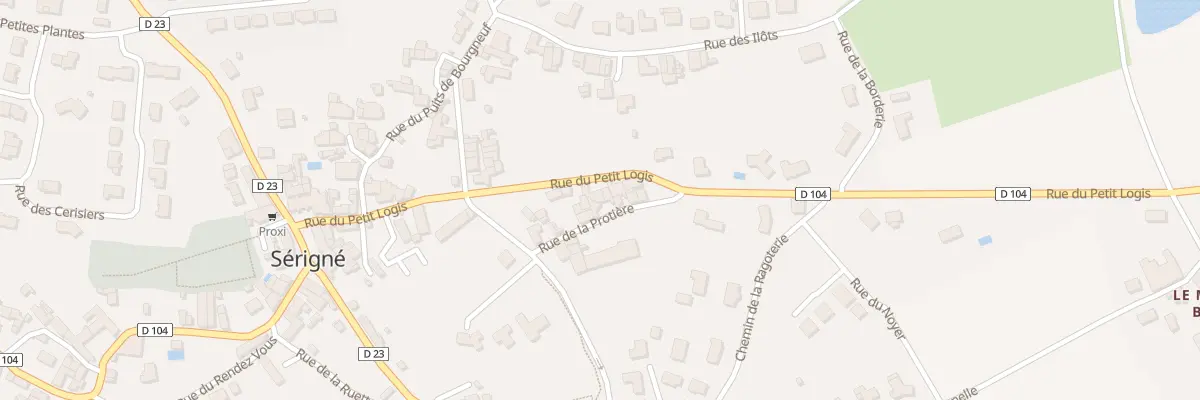 Plan du 48 Rue du petit logis à Sérigné