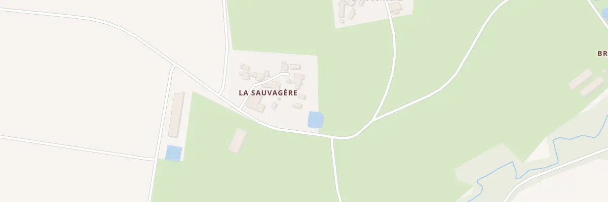 Plan du 5358 La Sauvagère à Mouilleron-Saint-Germain
