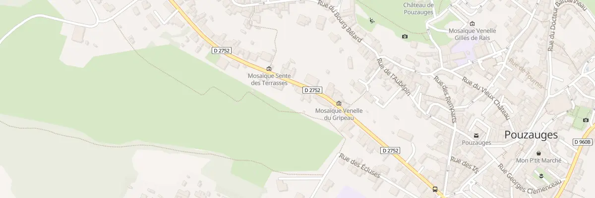 Plan du 53 Av des Moulins à Pouzauges