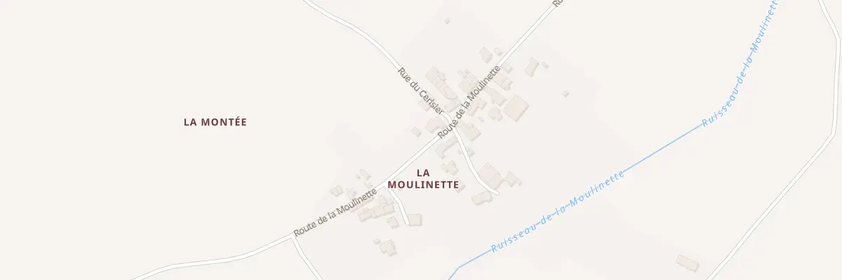 Plan du 39 Rte de la Moulinette à Balanzac