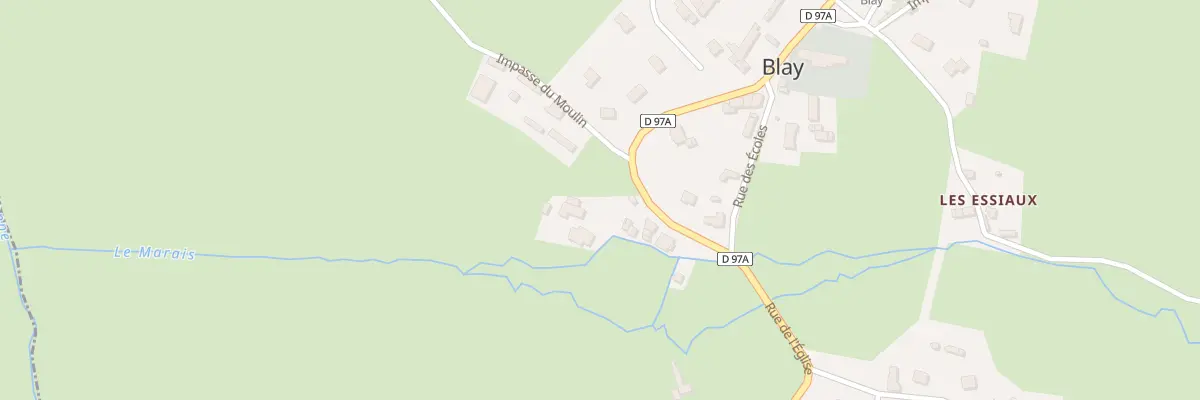 Plan du 5009 Le Moulin à Blay