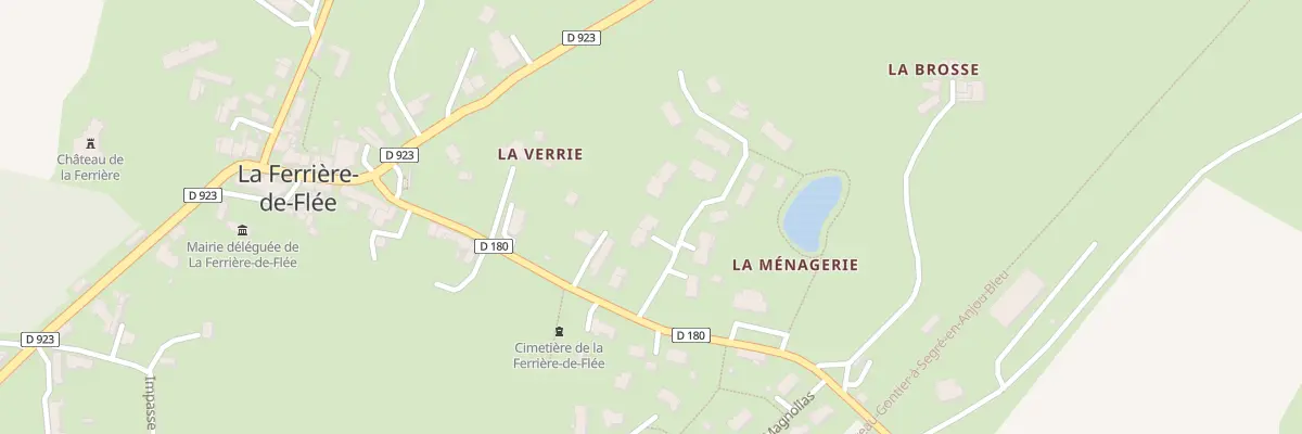 Plan du 5 Rue du Ruffin à Segré-en-Anjou Bleu