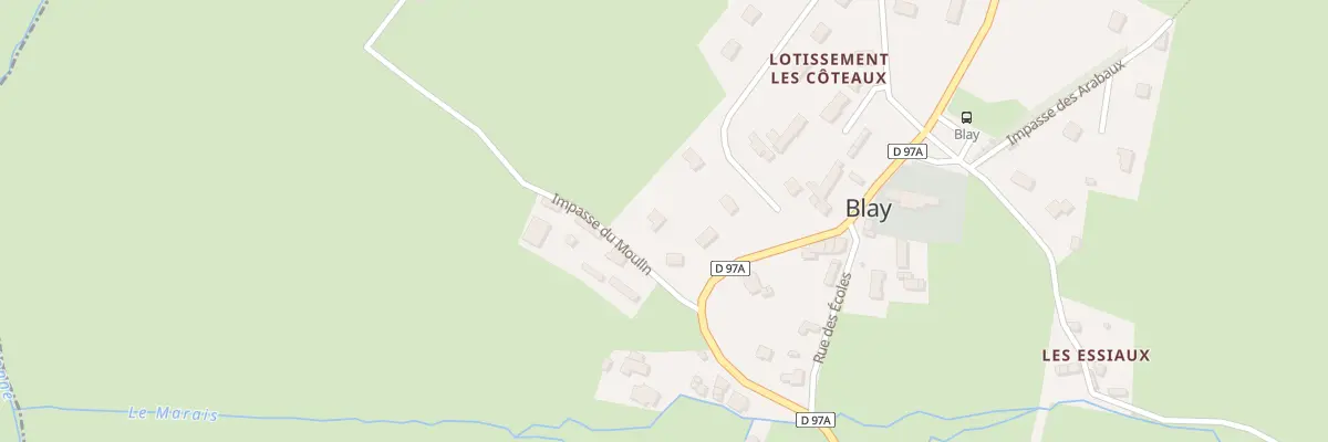 Plan du 50 Imp du Moulin à Blay