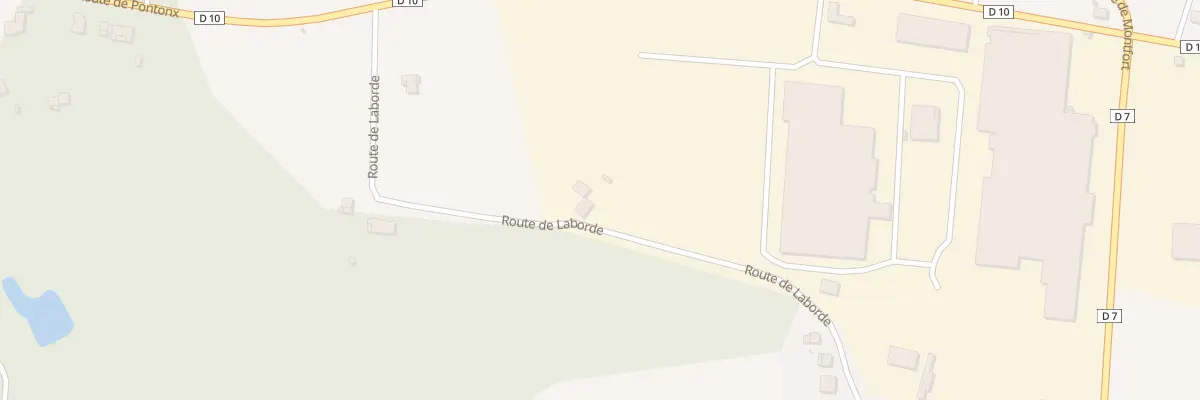 Plan du 618 Rte de Laborde à Saint-Geours-d’Auribat