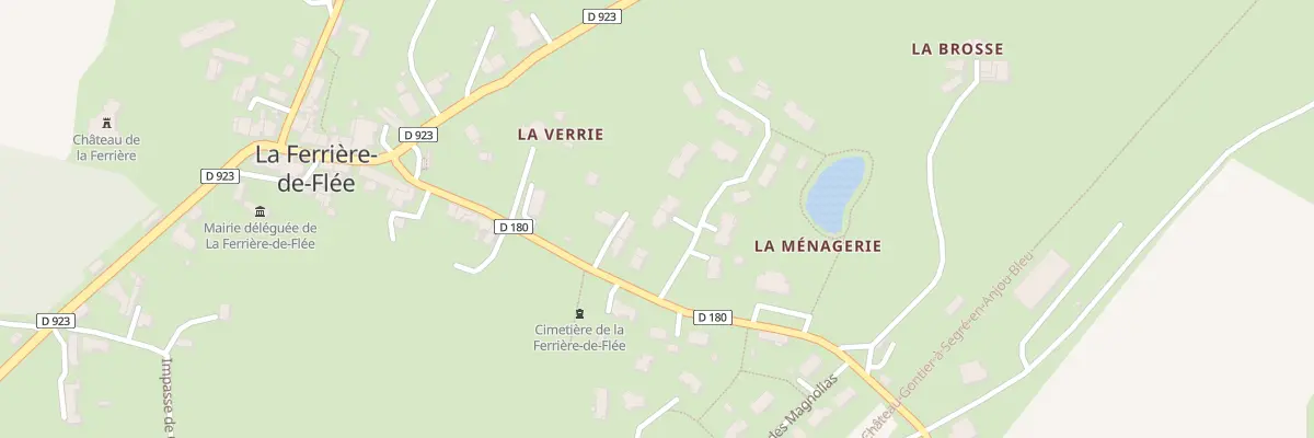 Plan du 3 Rue du Ruffin à Segré-en-Anjou Bleu